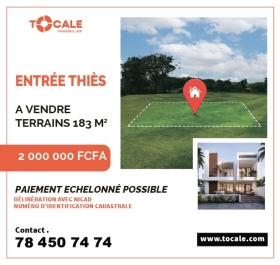 TERRAINS A VENDRE A THIES