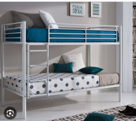 lits superposés Commandez vos lits superposés en fer massif 2 places, 1 en bas, 1 en haut et il sera disponible 24h après votre commande. prix 165 000cfa
Payer à la livraison