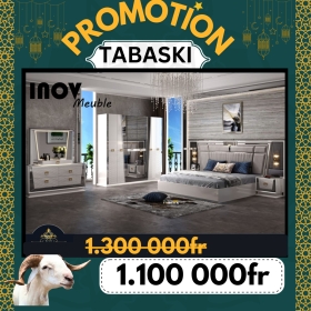 Des chambres à coucher en promo Tabaski BIG PROMO TABASKI
Des chambres à coucher importées de 1 ère main disponibles.
Livraison + Montage GRATUITS partout dans la ville de Dakar.

Contactez-nous pour plus d