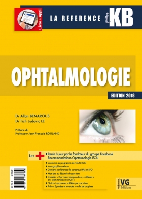 PDF - Ophthalmologie  Edition 2018  -  L21 KB Ophtalmologie

Avec son iconographie en couleur ce nouveau KB d