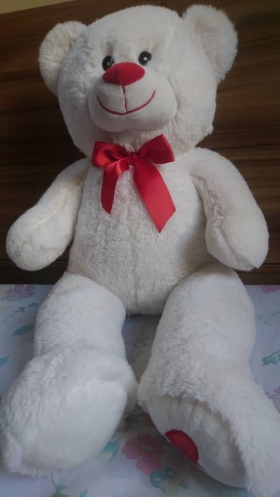 Peluche Ours Blanc XL