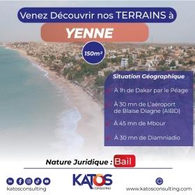 KATOS CONSULTING EST UNE ENTREPRISE IMMOBILIERE LEADER DANS LE SECTEUR DU BTP AU SENEGAL nous proposons des terrains à vendre dans de differrents sites, notamment à bambilor cité akys, à tivaoune peulh cité socabeg, à diamniadio, à yenne et à ndayane. Ce sont des zones déjà habitées, bien lotis, viabilisées, assainies, électrifiées, non inondables et bien positionées.
Alors, n