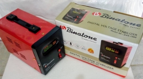 REGULATEUR DE TENSION BINATONE Regulateur Binatone 1000va avec sortie 110/220v et un port USB pour la charge téléphonique
Garantie 12 mois  