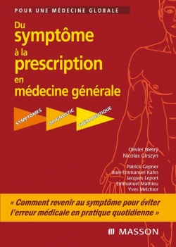 PDF - Du symptome à la prescription en Medicine générale  -