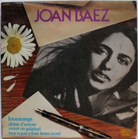 DISQUE 33 Tours - JOAN BAEZ- loves Songs  