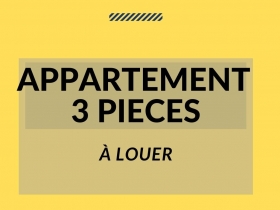 Location appartement 3 pièces au Cité BIAGUI