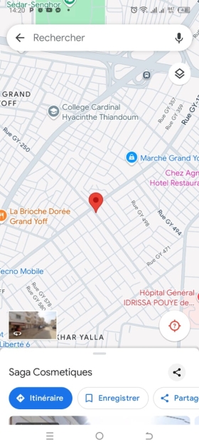 Bâtiment de 150 mètres carrés à démolir à Dakar Sénégal Bâtiment à démolir à Dakar Sénégal
Un bâtiment de  150 mètres carrés à démolir sur la rue MAKKA 3 GRAND YOFF COM de GRAND YOFF, DAKAR SÉNÉGAL 
Type de parier : Titre Foncier Global
