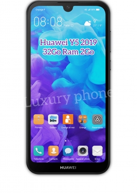 Portable  Huawei Y5 2019 32Go Ram 2Go neuf scellé dans sa boîte Facture et garantie livraison gratuite sur Dakar 