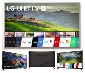 Téléviseur LG LED UHD Smart 4K HDR de 55 - 65