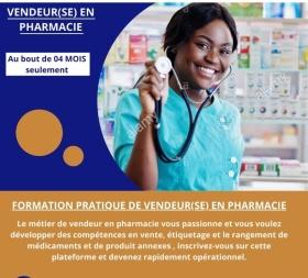 FORMATION PRATIQUE EN VENTE EN PHARMACIE EN COURS.